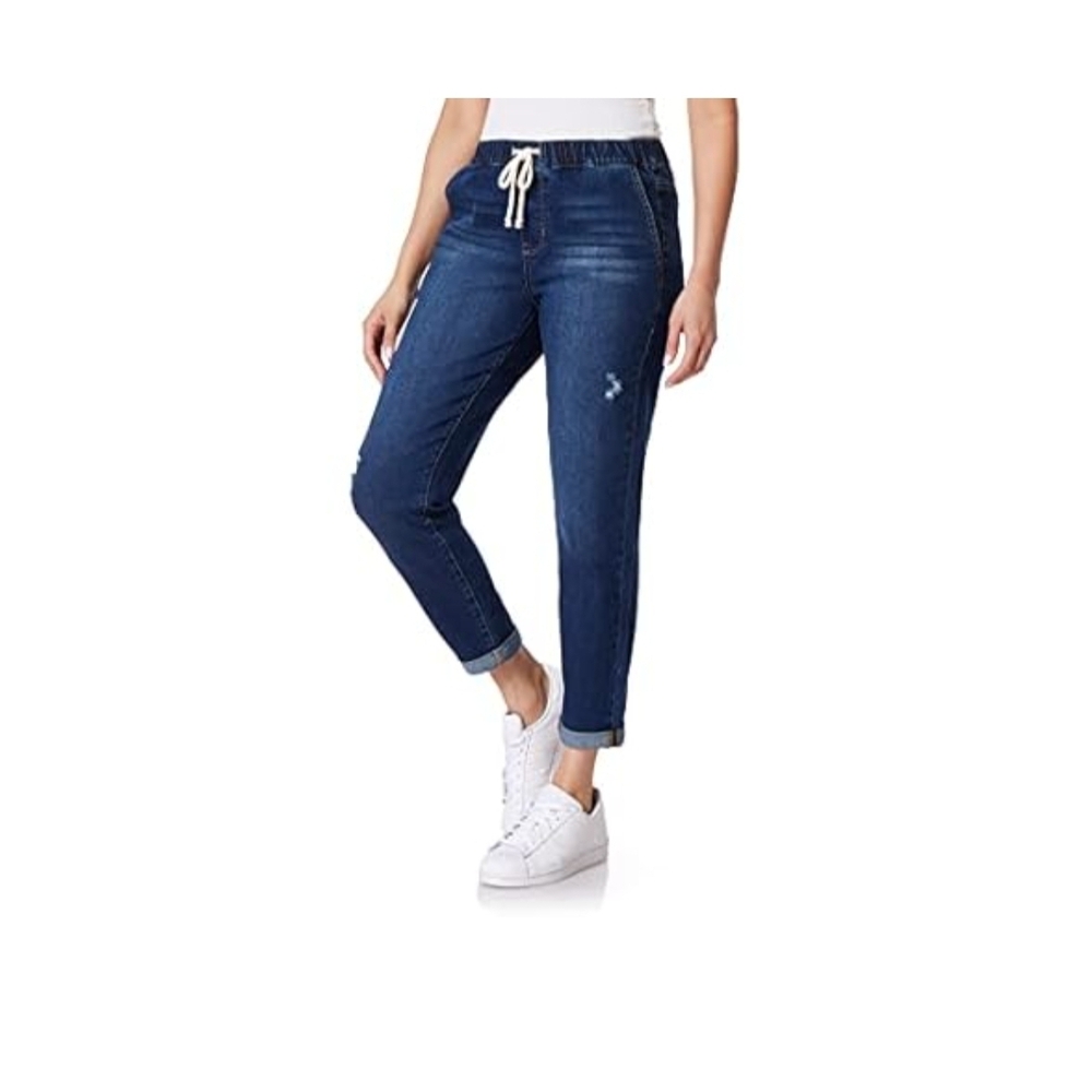 NWT! Wallflower (Womens 3) Ankle Jeans Rebel Mid Relaxed Wide Leg stretch
